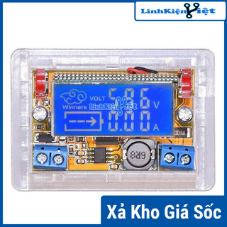 Module Buck DC-DC LCD Hiển Thị Điện Áp - Dòng Điện Vin 5V-23VDC MP2307