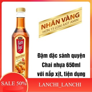 Nước mắm nam ngư nhãn vàng chai 650ml - shop siêu thị lan chi siêu thị lan chi