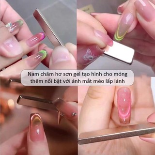 (Bán buôn-chuyên sỉ) Nam Châm Hơ Mắt Mèo Móng Tay