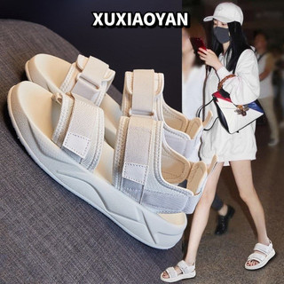 XUXIAOYAN dép sandal nữ giày sandal nữ dép đế cao Đa màu sắc Phóng khoáng Kiểu dáng độc đáo Thoáng khí FDL2440X50 17Z240422