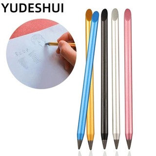 YUDESHUI 2 Chiếc Bút Chì Vĩnh Cửu, Bút Chì Vô Hạn Nhiều Màu Hợp Kim, Bút Không Mực Có Thể Tái Sử Dụng Chất Lượng Cao Trường