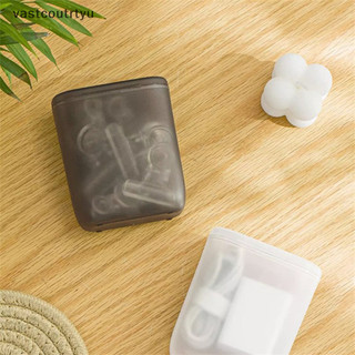Bình để bàn cáp dữ liệu hộp bảo quản chống bụi có nắp điện thoại di động hộp sạc cáp trong suốt dây hộp đựng trong suốt trong văn phòng nhà n