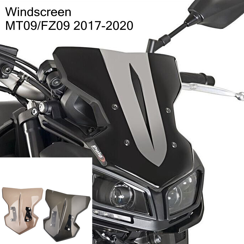 Kính chắn gió Mt09 Yamaha MT-09 FZ-09 2017–2020 tấm chắn luồng không khí