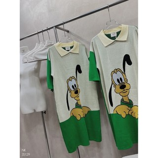 Đầm mon.ter.gi Goofy xanh Louis.H
