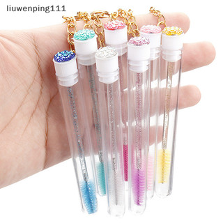 [Bkpp] Cây đũa phép Mascara lông mi Ống rỗng có móc khóa Lash Spoolies Hộp đựng bàn chải bằng nhựa [tốt]