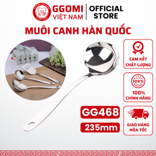 Muôi múc canh Ggomi GG468 thép không gỉ Hàn Quốc cao cấp QH