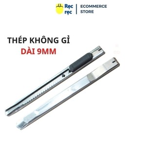 Combo 2 Dao rọc giấy inox 9mm - Thép không gỉ