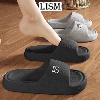 LISM Dép Lê Thời Trang Đơn Giản Cho Nữ dép bánh mì Đa năng Tự nhiên Phối màu tinh tế Độc lạ B20H1AF 20Z240516