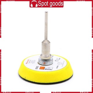Godd 2 Mix Grit Sander Disc 3mm Shank Sanding Polish Polish Polish Polish Polishing Pad Backer Plate Hot