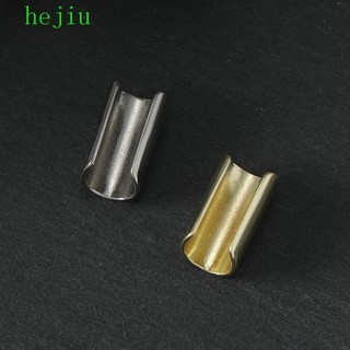 Kẹp xương tai HEJIU, Bông tai kẹp ống dài không đục lỗ Helix Tragus, Phụ kiện trang sức cá tính Đồng màu trơn Vòng đeo tai giả Trang sức xuyên thấu