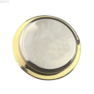 Hik Đồng hồ 55mm sành điệu Chèn DIY Chuyển động Đầu đồng hồ tròn dát Màn hình thời gian đáng tin cậy Thích hợp cho các cài đặt khác nhau