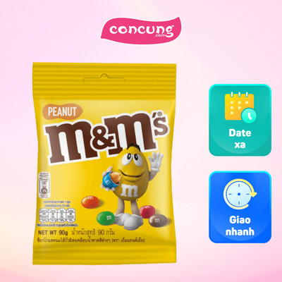 Kẹo Chocolate M&M's Peanut 90g