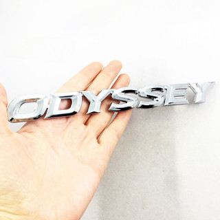 Xps HYS 1 x ABS Chrome ODYSSEY Chữ Logo Ô Tô Tự Động Phía Sau Thân Cây Biểu Tượng Huy Hiệu Miếng Dán Decal Cho HONDA ODYSSEY