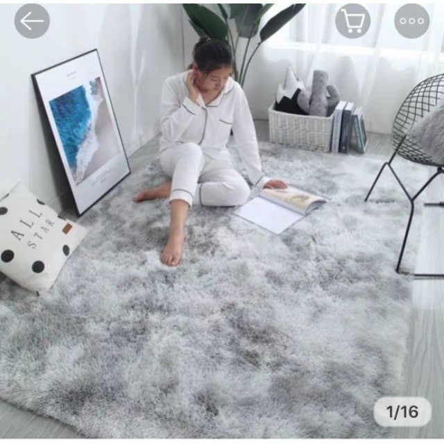 Thảm lông loang - thảm trải giường thảm chân siêu mịn khổ M6X2M , 1mx1m6 , 80cmx2m , 50x1m6 hàng loạ