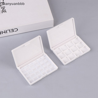 Tianyuanbbb Hộp đựng đa chức năng bằng nhựa di động Bảng màu nước rỗng Màu nước Dầu Acrylic Gouache Sơn bao bì hộp tốt
