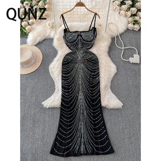 Qunz Thời Trang Quấn Mông Gợi Cảm Nóng Khoan Phối Cảnh Đầm 900205