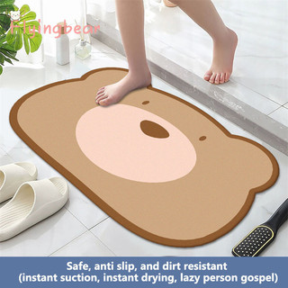 Flyingbear Thảm lót sàn thấm bùn tảo cát, thảm lót sàn móng vuốt mèo khô nhanh chống trượt