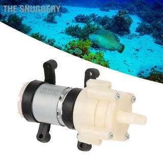 The Snuggery Máy bơm nước màng điện mini DC 12V cho máy pha trà bể cá