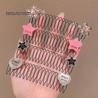Beautycoco🍊Lược Cài Tóc Đính Đá Thời Trang Hàn Quốc Cho Nữ