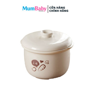 Lõi sứ BEAR 0,8L - Thố sứ thay thế, nắp sứ thay thế, phụ kiện nồi bear_Nồi nấu cháo chậm cho bé