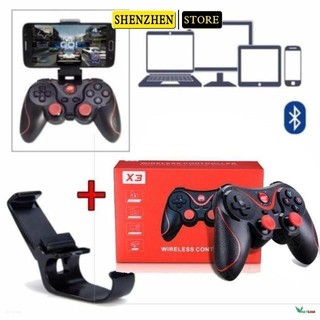 Tay cầm chơi game bluetooth gamepad Terios X3 / T3 ShootingPlus V3 chơi PUBG Liên Quân