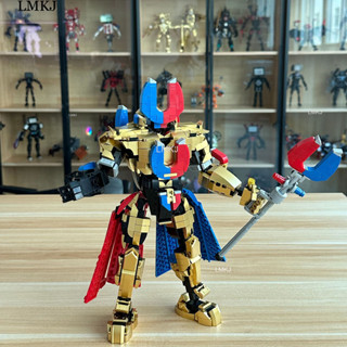 789 Cái Lego Skibidi Toilet Tian Man vs Magnet Man Khối xây dựng Quà tặng sinh nhật cho bé trai