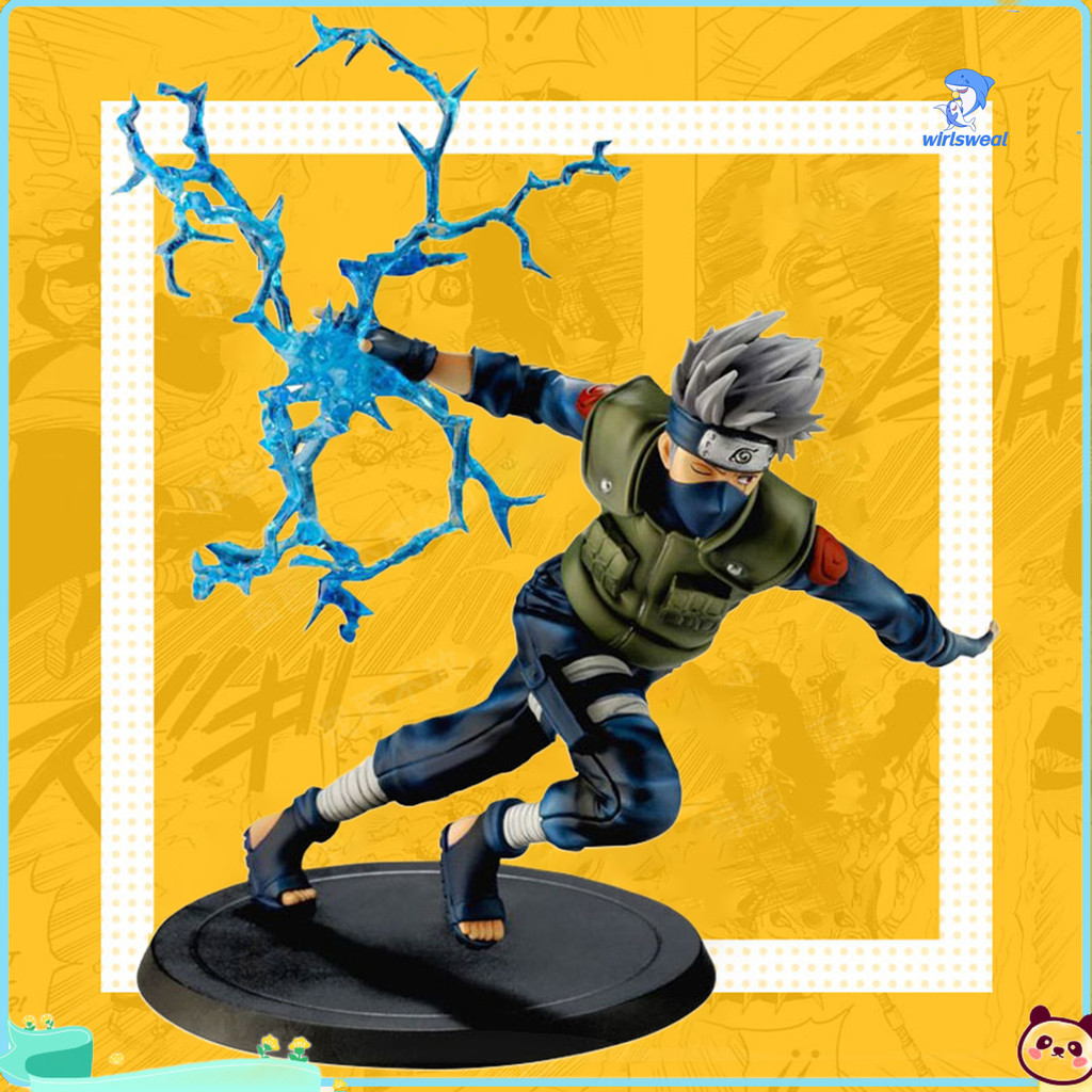 Wirlsweal Hatake Kakashi Anime Mô Hình Chống Rỉ Thủ Công Tuyệt Vời Micro Trang Trí Anime Hatake Kaka