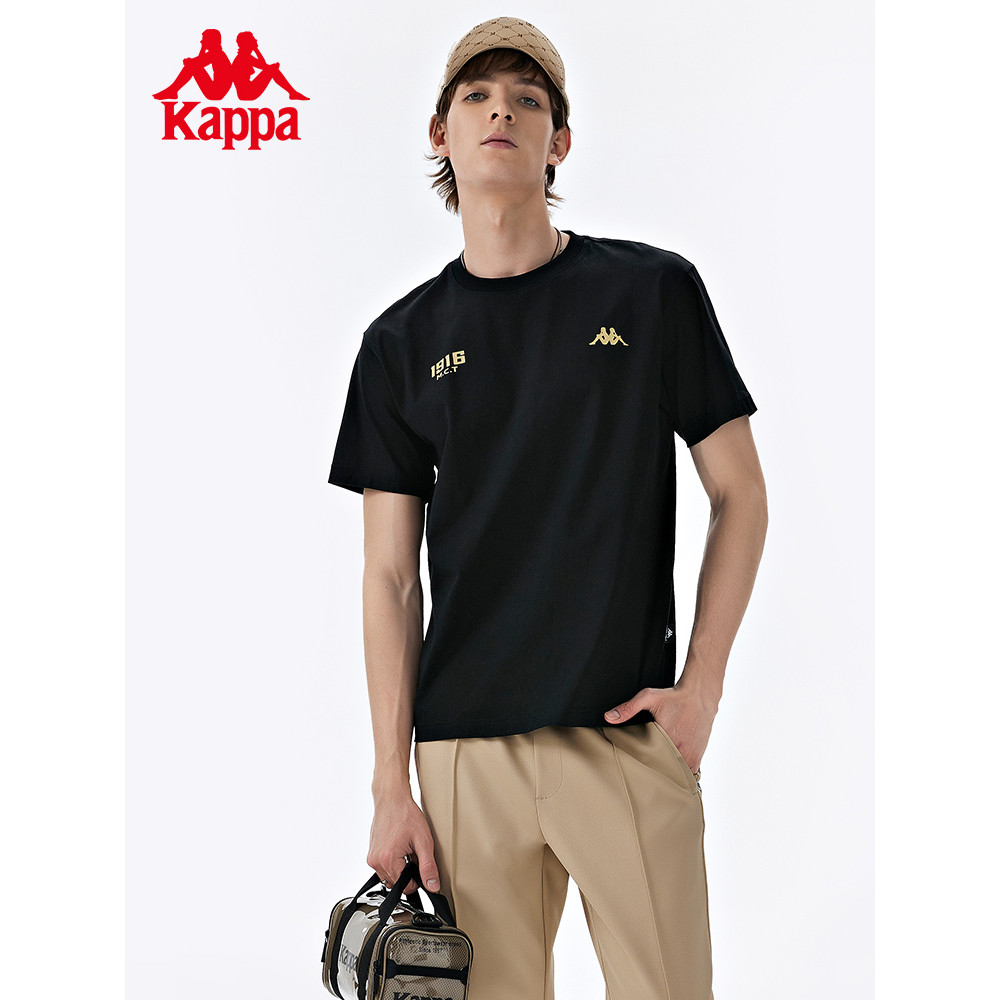 Áo thun nam thể thao mới Kappa Áo thun Cotton cao cấp 100% tay ngắn 304