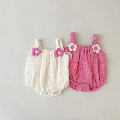 Body 2 Dây Cánh Bướm Đính Hoa Cho Bé Gái Sơ Sinh 1 2 Tuổi MINTSCLOSET Quảng Châu - BS6438