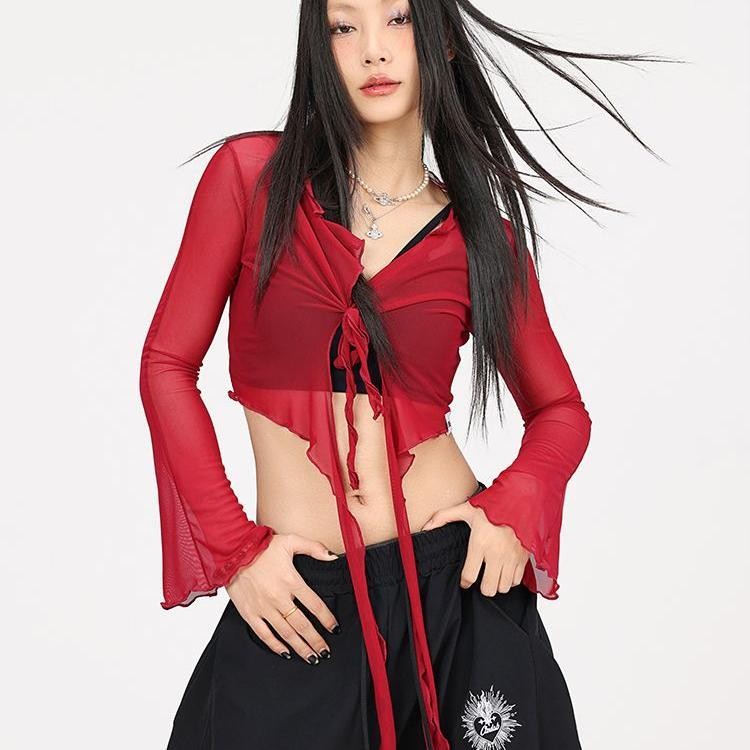 Jazz Dance Street Dance Tua Rua Gạc Latin Dance Áo dài tay