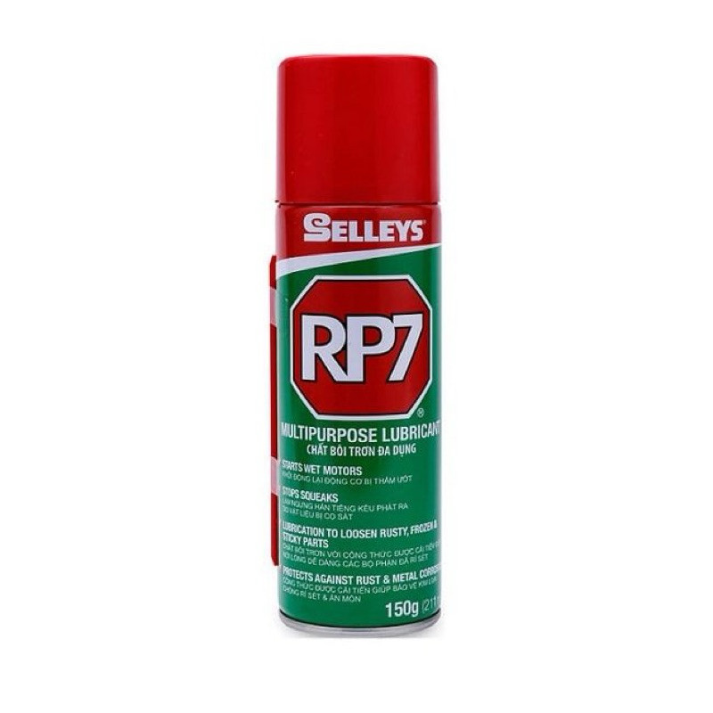 1 Xịt chống rỉ bôi trơn máy móc, động cơ RP7 150g VLXD