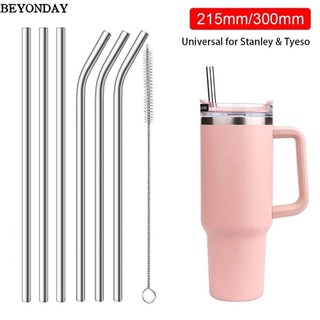 Beyonday 1 Chiếc Ống Hút Cốc, Ống Hút Thép Không Gỉ Bạc Thẳng, Uống Có Thể Tái Sử Dụng 6 Mm 8 Mm Ống Hút Thay Thế Cho 30oz 40oz Tyeso Cup