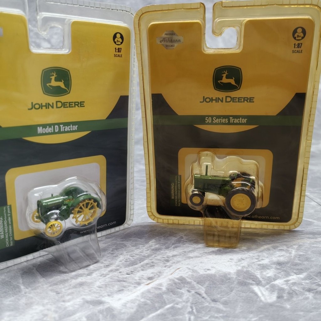 1 / 87 JOHN DEEERE Máy Kéo JOHN Dier Máy Kéo Hợp Kim Mô Hình HO Cảnh Trang Trí Ngoài In Xe Mô Hình