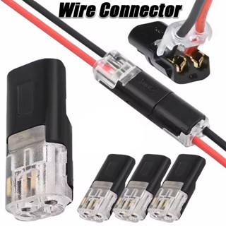 2 Pin Đầu Nối Đa Năng Kẹp Khối Thiết Bị Đầu Cuối Đầu Nối Điện Nhanh D2 2 Dây Loại Cắm Đầu Nối Có Thể Cắm