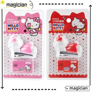 Dụng cụ đóng sách MAG, Dụng cụ đóng sách trường học Văn phòng phẩm, Máy dập ghim Hello Kitty 10 # di động