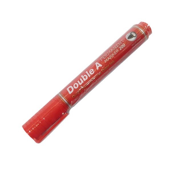 Bút Lông Dầu Cao Cấp Double A - Mực Đỏ - Double A