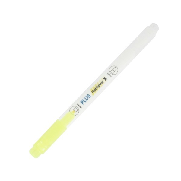 Bút Dạ Quang Plus-600-V010 - Vàng - Plus