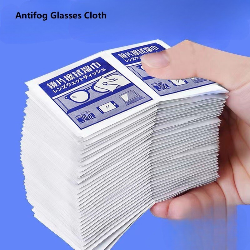 Glasses Wet Wipes Disposable Glasses Cloth Eye Washing Paper Anti-Fog Lens Mobile Phone Computer Scr