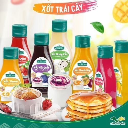Xốt Golden Farm 310g (Nhiều vị)