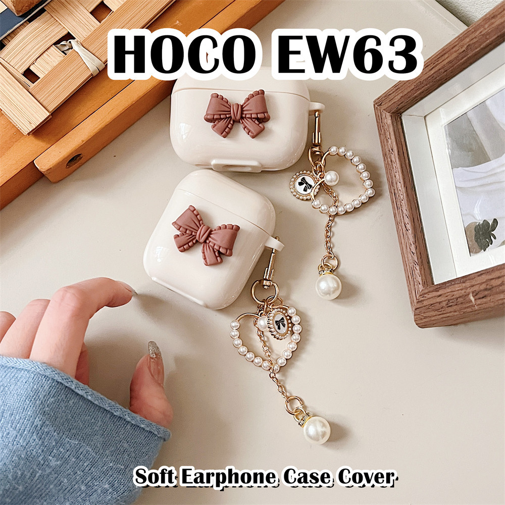 Hàng CÓ SẴNCho HOCO EW63 ốp tai ng Case phim hoạt hình Buồn cười Vỏ Bảo Vệ Hộp Sạc Tai Nghe