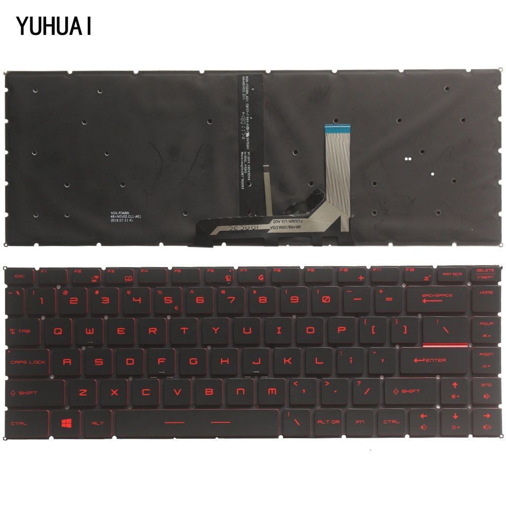 Bàn Phím Laptop MSI GS65 GF63 GF65 PS63 P65 có đèn