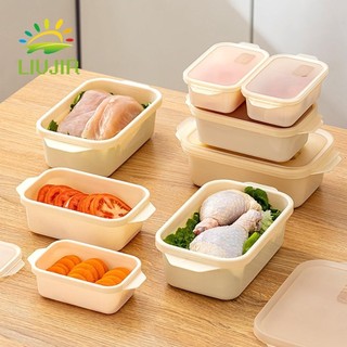 Hộp giữ tươi, Hộp nhựa kín thực phẩm siêu nhỏ hình vuông, Hộp đựng thực phẩm dày trong suốt dễ lau chùi Tủ lạnh