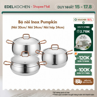Bộ nồi inox Edelkochen Pumpkin Collection