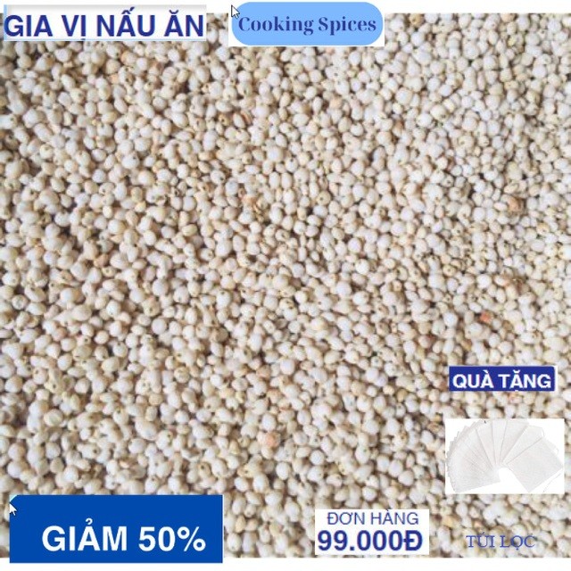 Hạt Ý Dĩ (hay Bo bo) 100gr - Hàng chuẩn