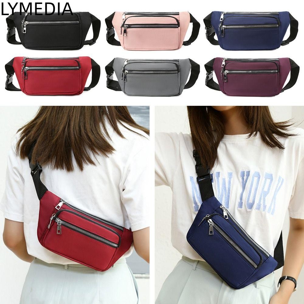 LYMEDIA thắt lưng LYMEDIA Unisex Fanny Pack Túi Bum chống thấm nước