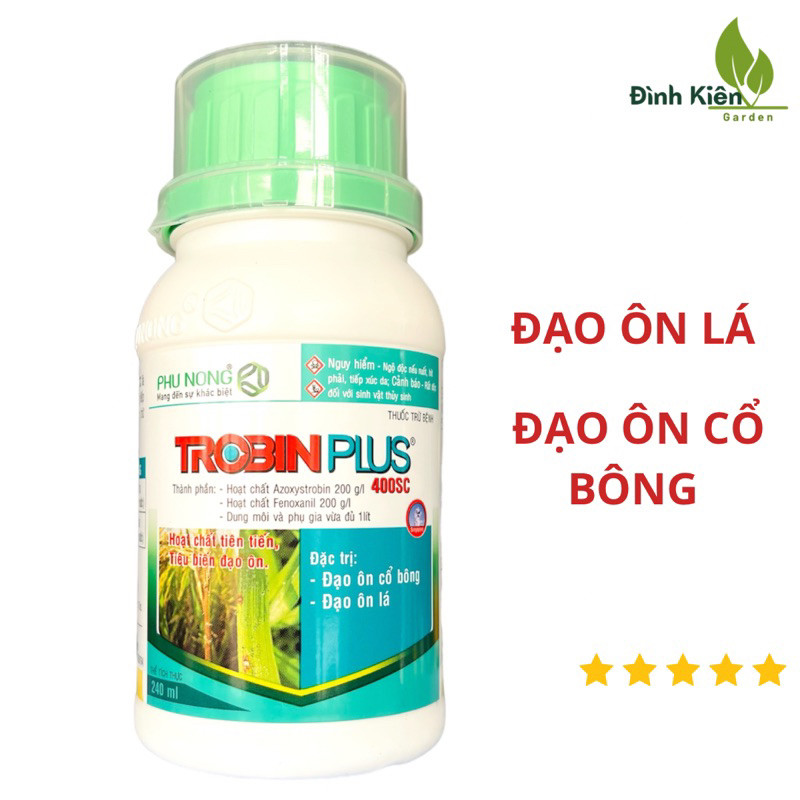 SẠCH BỆNH TROBIN PLUS - Phú Nông (chai 240ml)