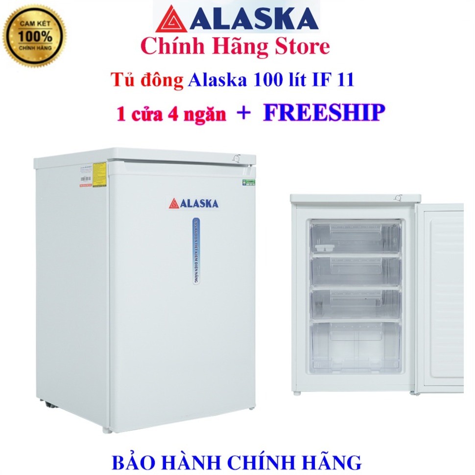 Tủ đông Alaska IF-11 100 lít - Hàng chính hãng