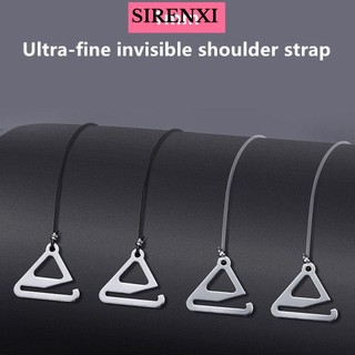 SIRENXI Dây Áo Ngực Trong Suốt Thời Trang Thanh Lịch Cho Nữ