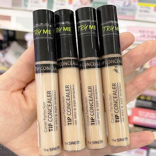 ✨CHÍNH HÃNG✨che khuyết the saem Cover Perfection Tip Concealer kem che khuyết the seam 6.5g the same concealer