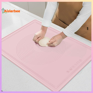 Aislerbee Bánh Ngọt Thảm Chống Dính Cấp Thực Phẩm Đa Năng Silica Gel Dày Cực Lớn Bột Cán Thảm Cho Nhà Bếp